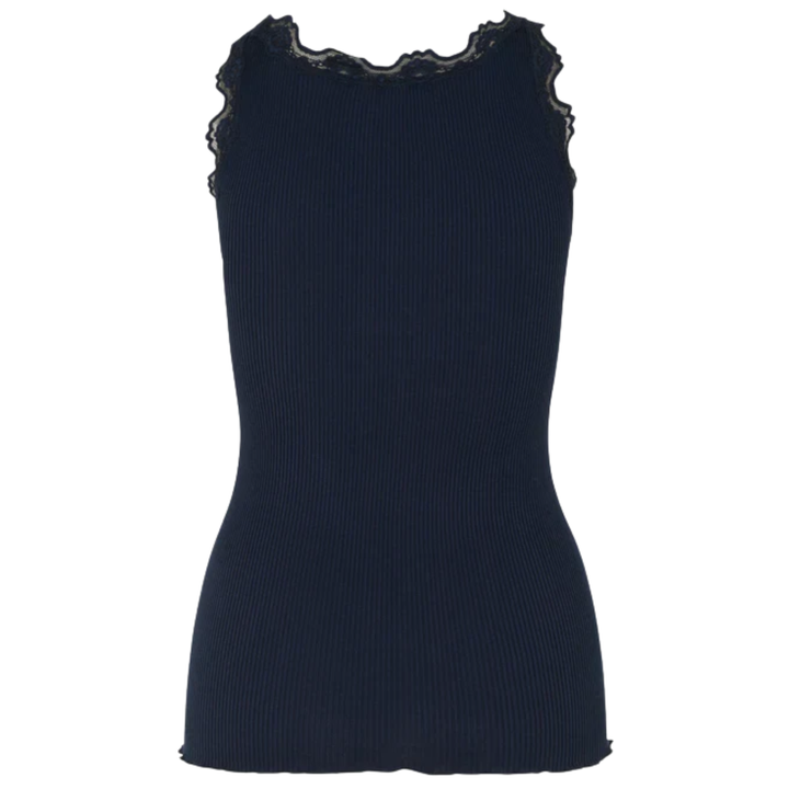 RWBabette U-Neck Lace Top Navy
