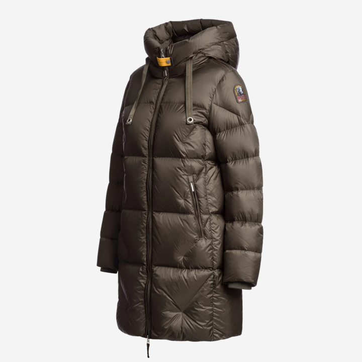JANET Hooded Down Jacket Antique Bronze