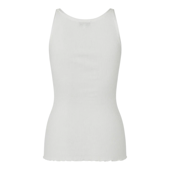 RWBelle U-Neck Top New White