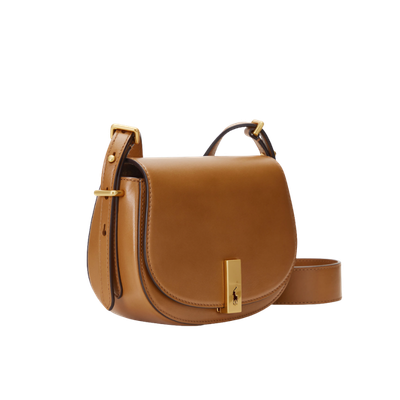 POLO ID LEATHER SADDLE BAG