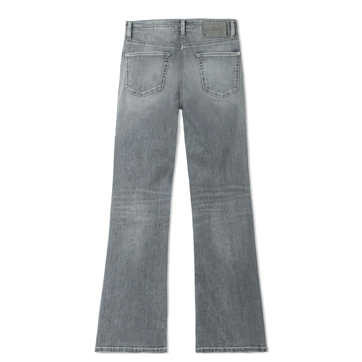 Paris Flared HR Superstretch Grey Denim