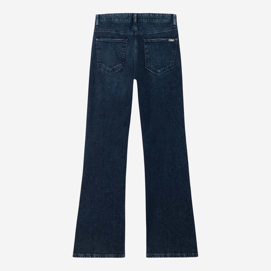 Paris Flared Sporty Blue-Black Comfort Stretch