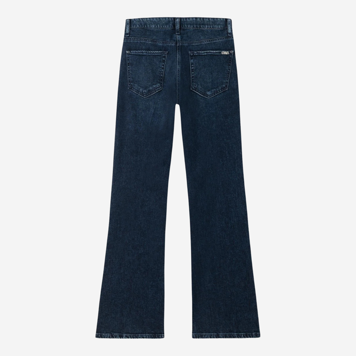 Paris Flared Sporty Blue-Black Comfort Stretch
