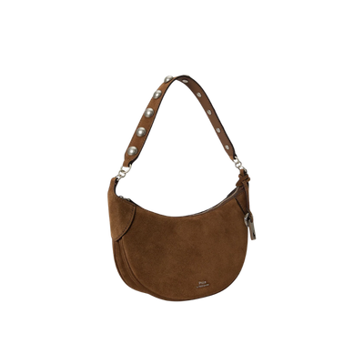 POLO ID SUEDE MINI STUDDED BAG