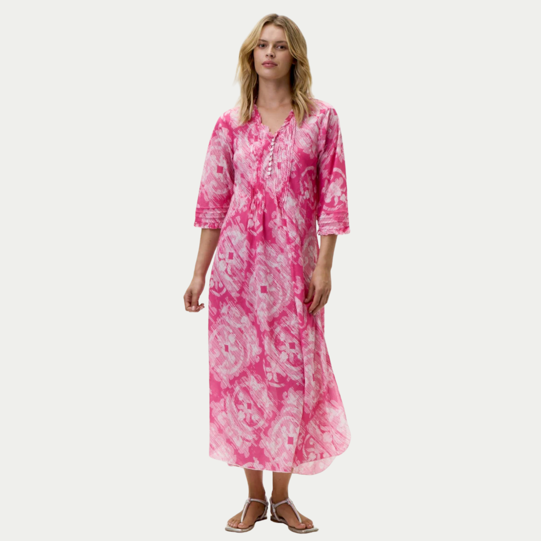 Long Poppy Praiano Pink Ikat
