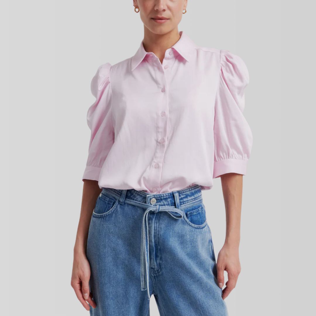 Samanta SS Shirt Pale Lilac