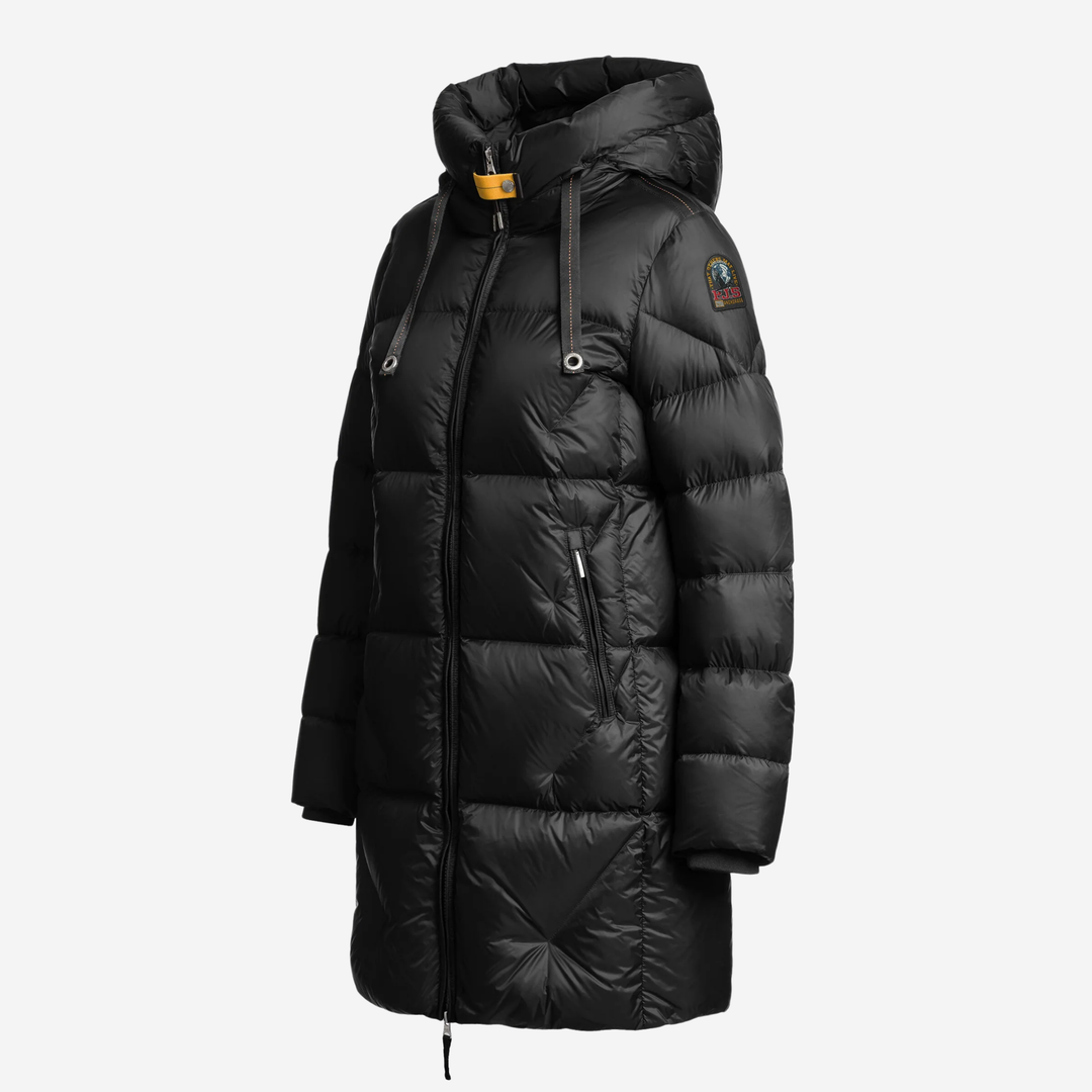 JANET Hooded Down Jacket Black