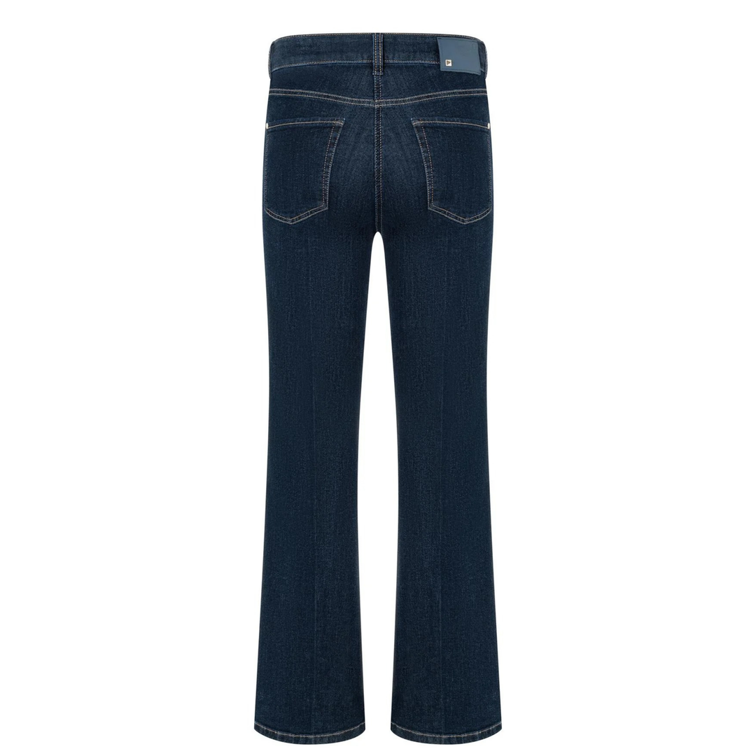 Paris Flared Dark HR Stretch Blue Denim