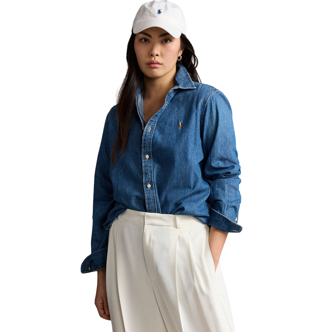 SLIM FIT DENIM SHIRT