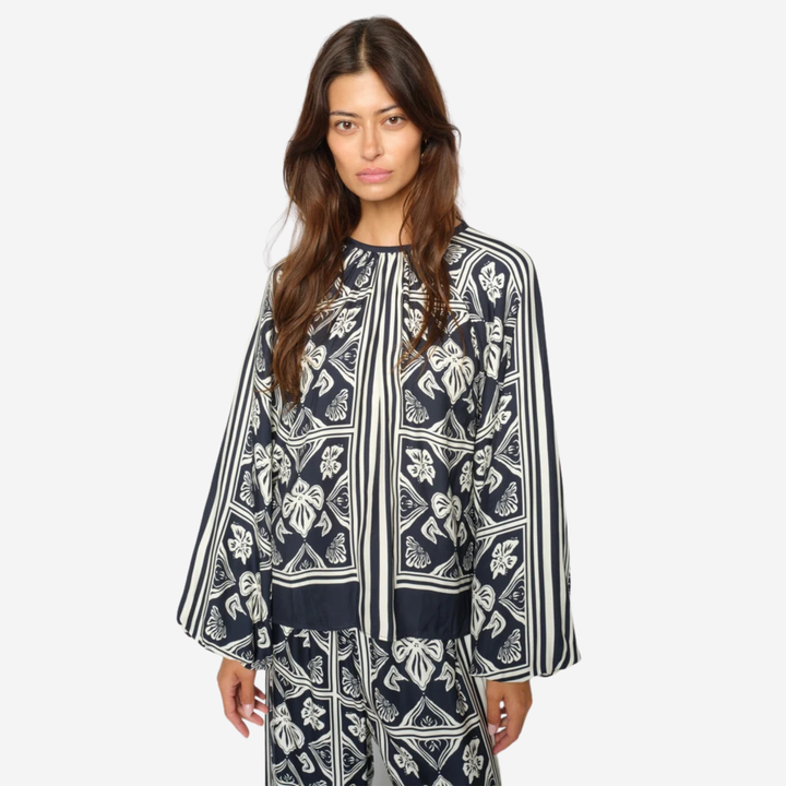 MMMilkey Linocut Blouse