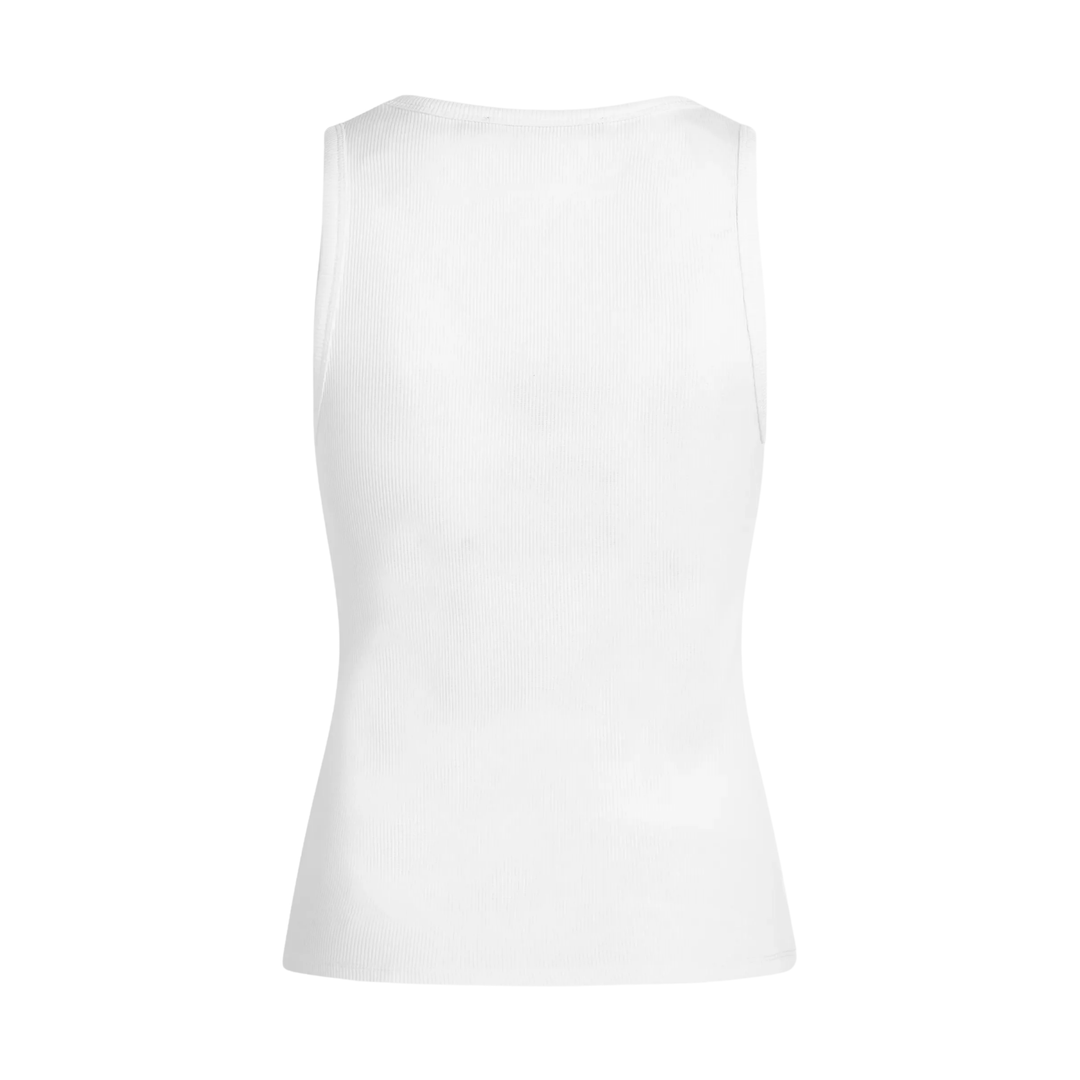 SIGNATURE TANK TOP WHITE