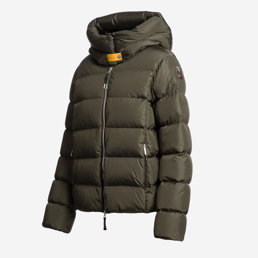 JINNY Short Down Jacket Taggia Olive
