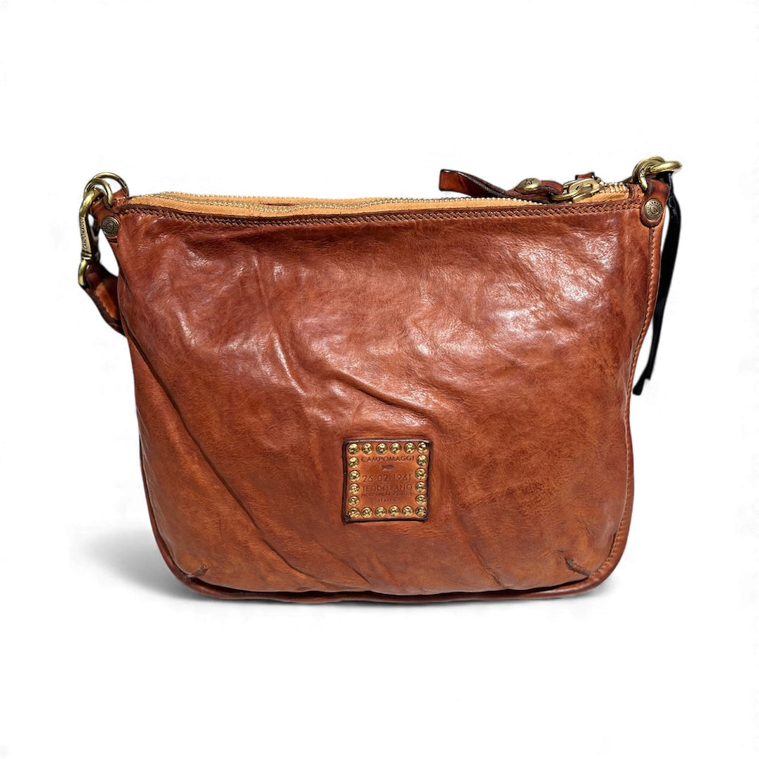 ELSA - Shopping Bag in garment-dyed cowhide leathers