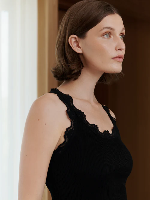 RWBabette SL U-neck Lace Top