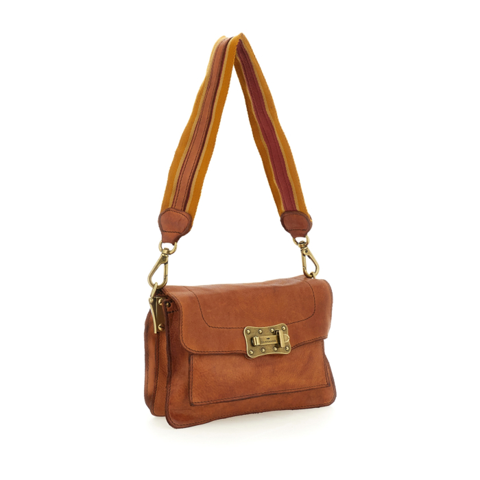 Agnese S - Crossbody Bag with Ribbon Shoulder Strap