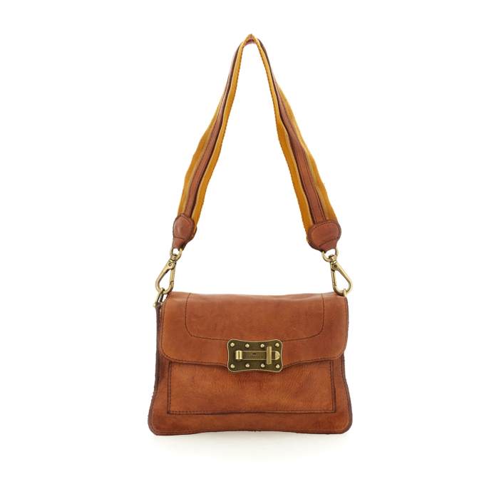 Agnese S - Crossbody Bag with Ribbon Shoulder Strap