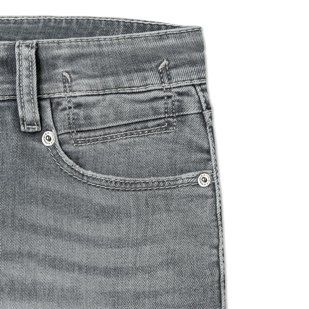 Paris Flared HR Superstretch Grey Denim