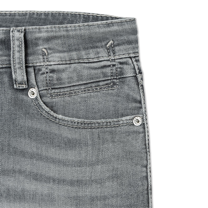 Paris Flared HR Superstretch Grey Denim