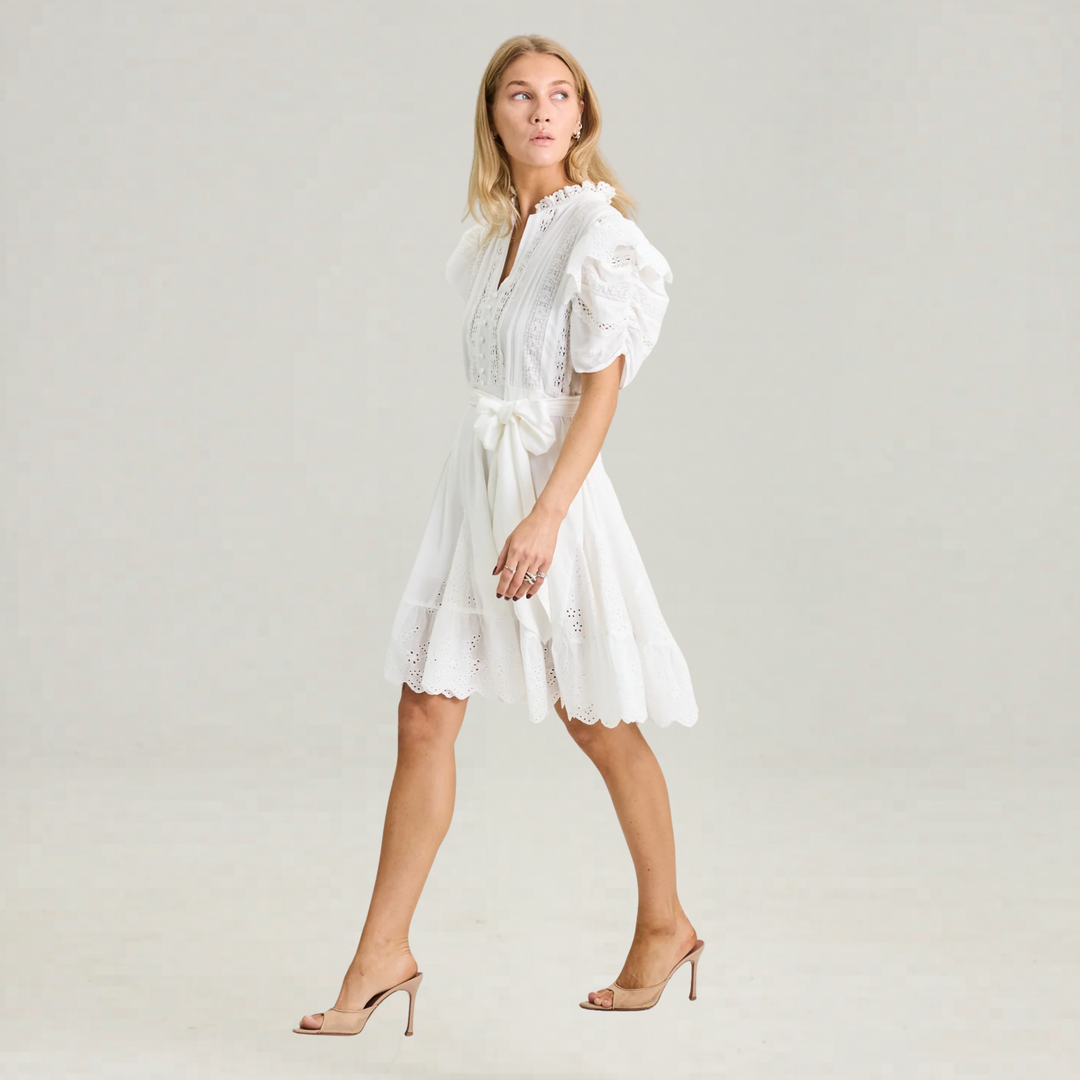 Lita Summer Dress White