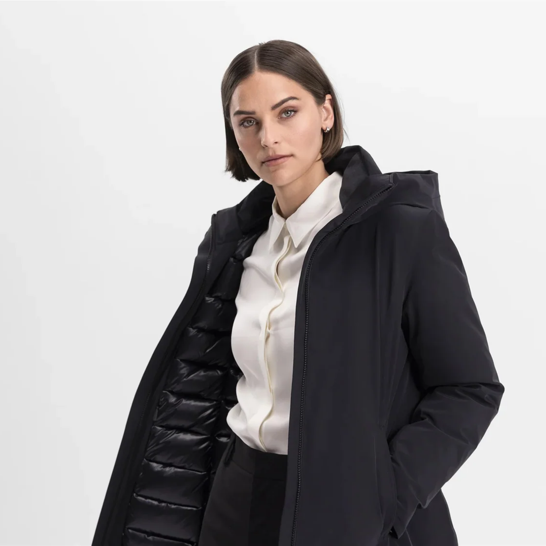 White Heat Parka Black