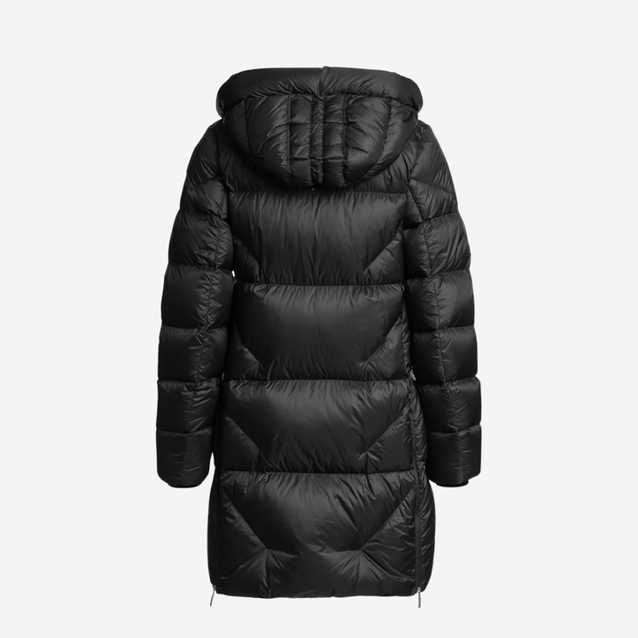JANET Hooded Down Jacket Black