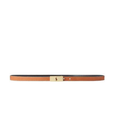 POLO ID REVERSIBLE VACHETTA LEATHER BELT