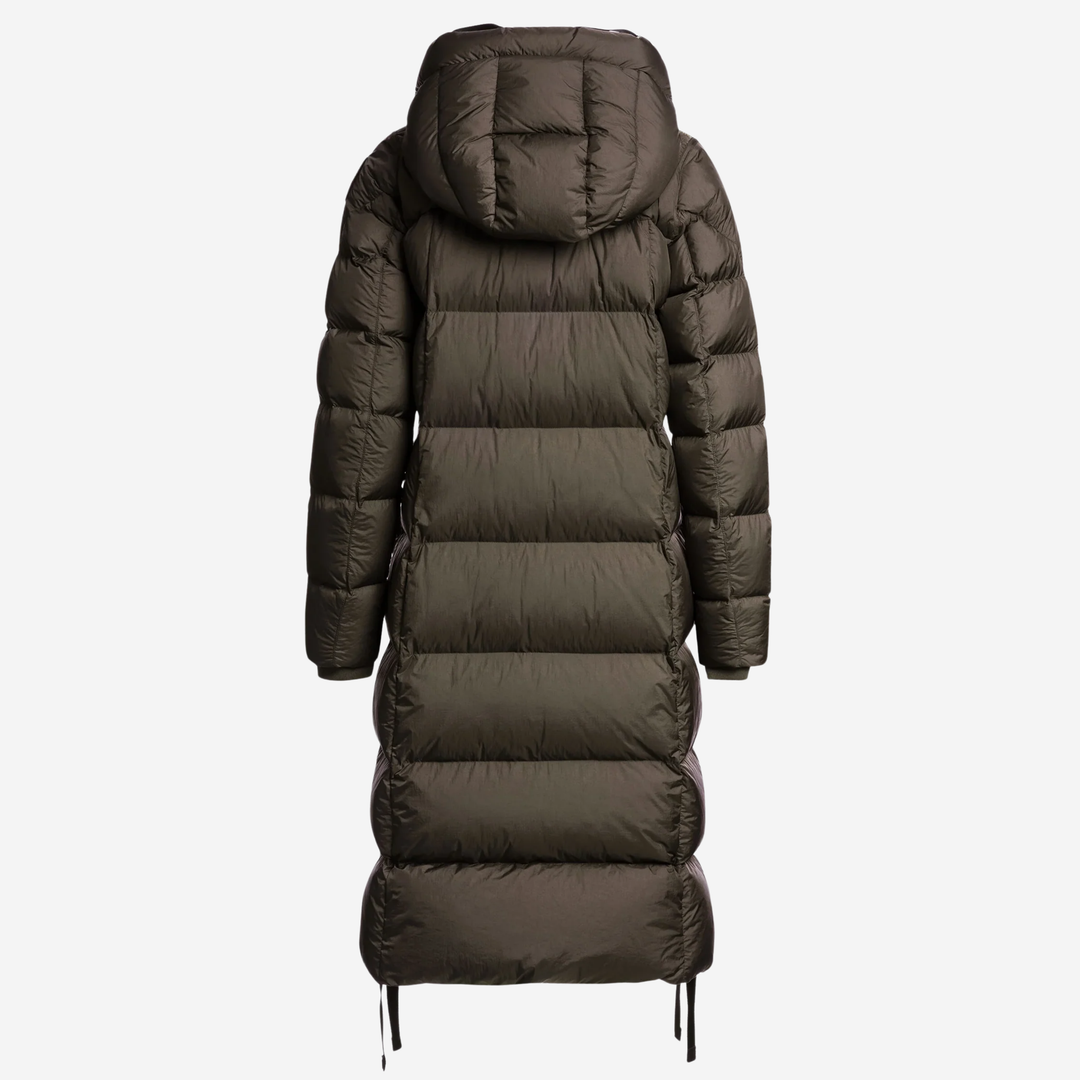 PANDA Long Down Jacket Antique Bronze