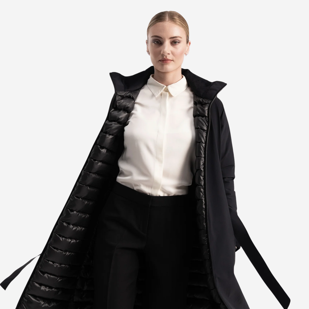 Valkyria Down Coat Black