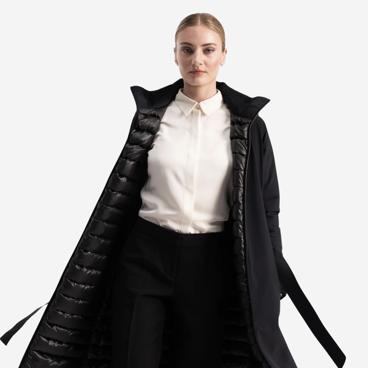Valkyria Down Coat Black