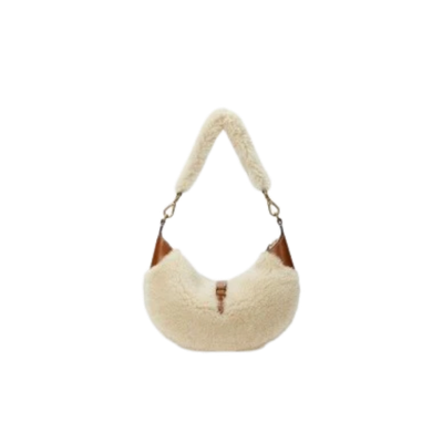 POLO ID SHEARLING MINI SHOULDER BAG