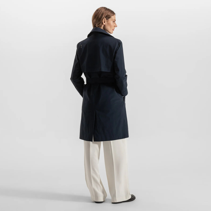 Skylar Trench Coat Navy