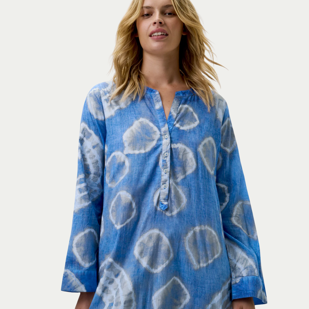 Bazaar Moroccan Foil Blue