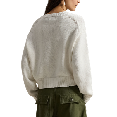 BIG PONY BOMULLSGENSER MED RUND HALS