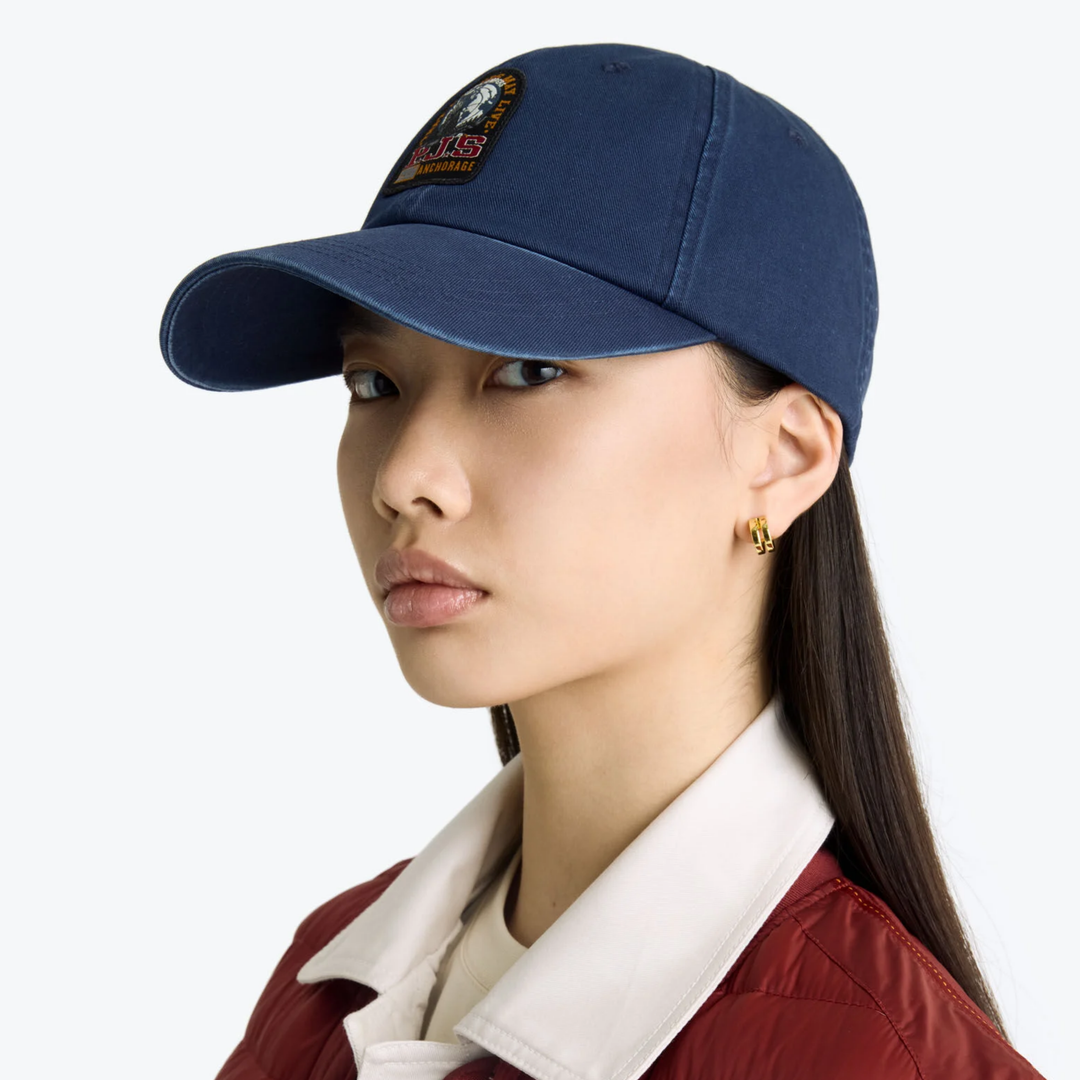PATCH BASEBALL CAP CADET BLUE