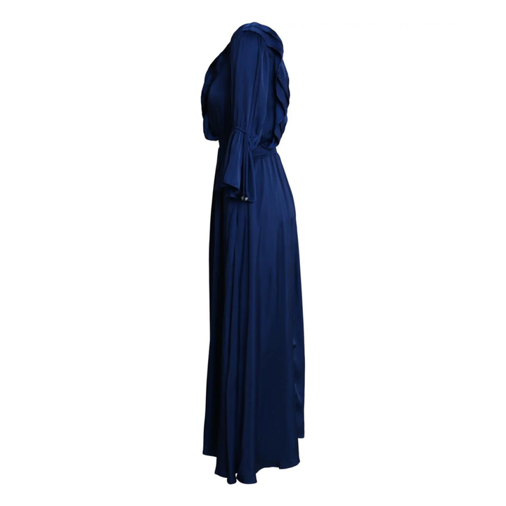 Meridian Solid Dress Indigo