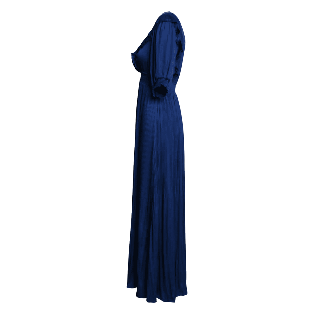 LOVISA Solid Long Dress Indigo