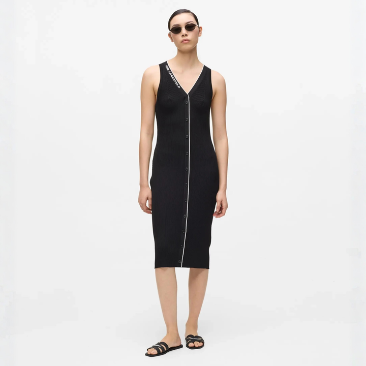 LOGO KNIT DRESS
