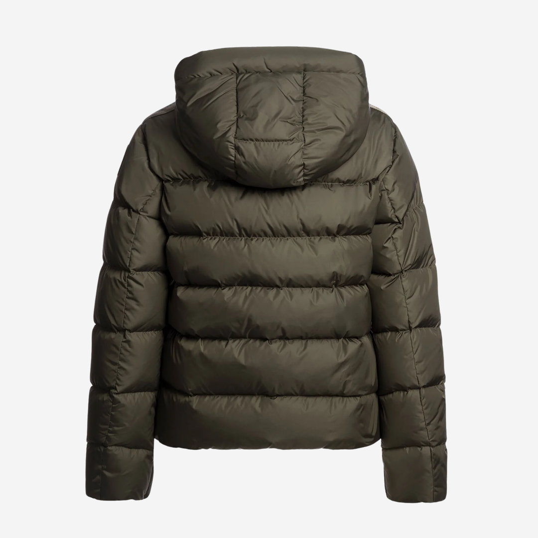 JINNY Short Down Jacket Taggia Olive