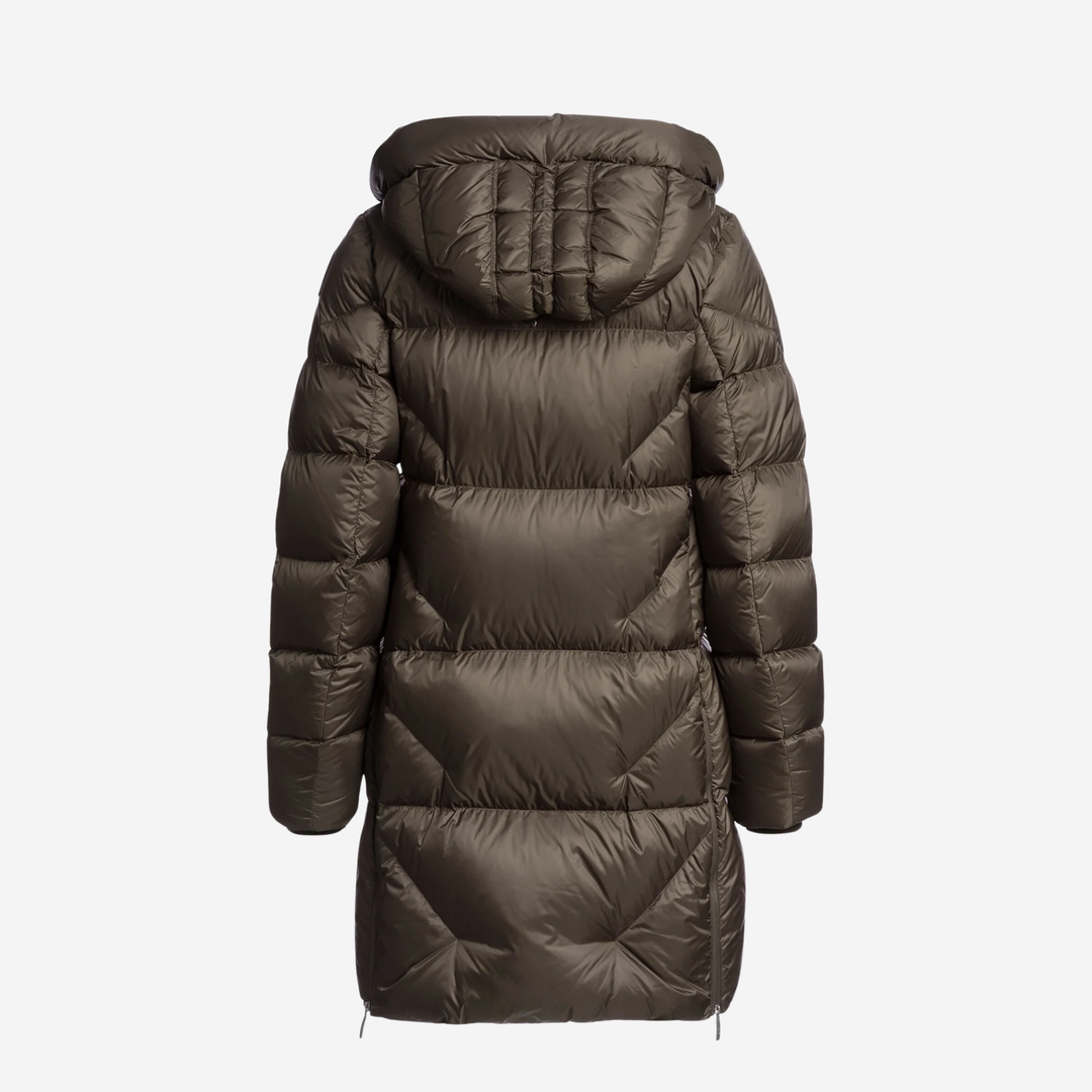 JANET Hooded Down Jacket Antique Bronze