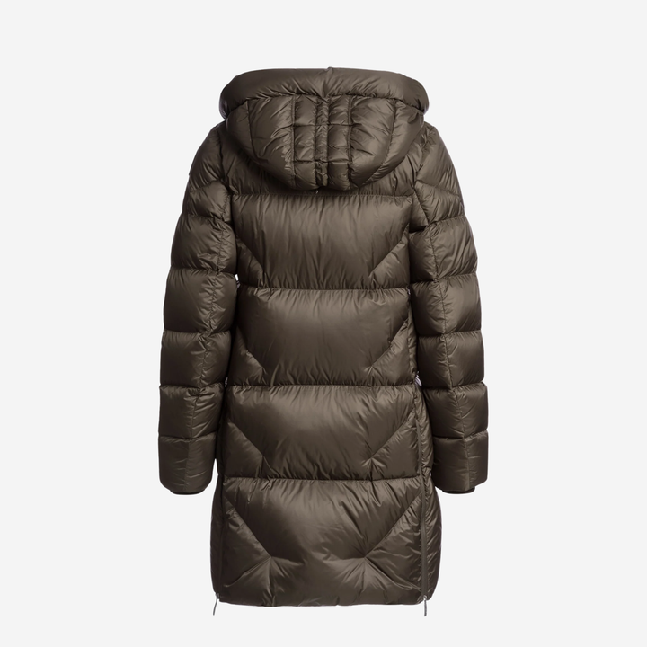JANET Hooded Down Jacket Antique Bronze