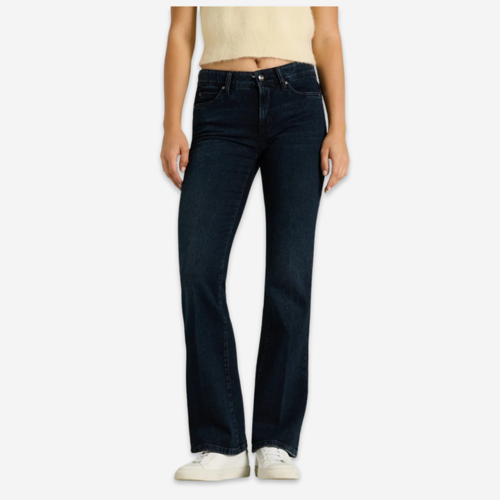 Paris Flared Sporty Blue-Black Comfort Stretch