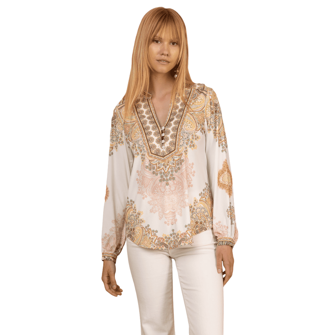 AZARIA Top Ivory