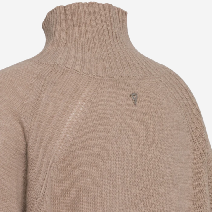DOLCEVITA Turtleneck Sweater Sand
