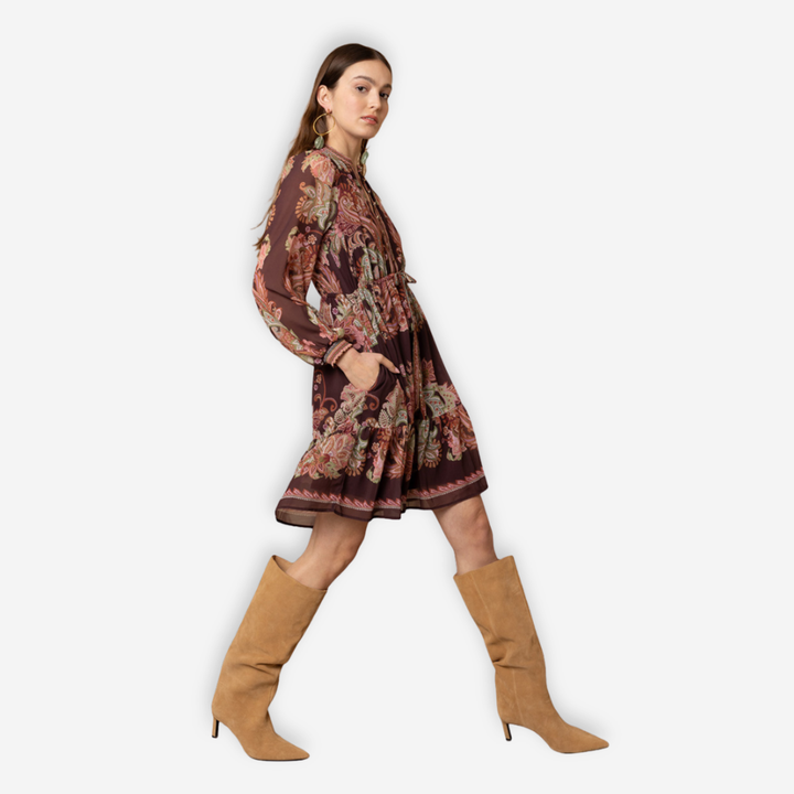 Isolde Dress Wine
