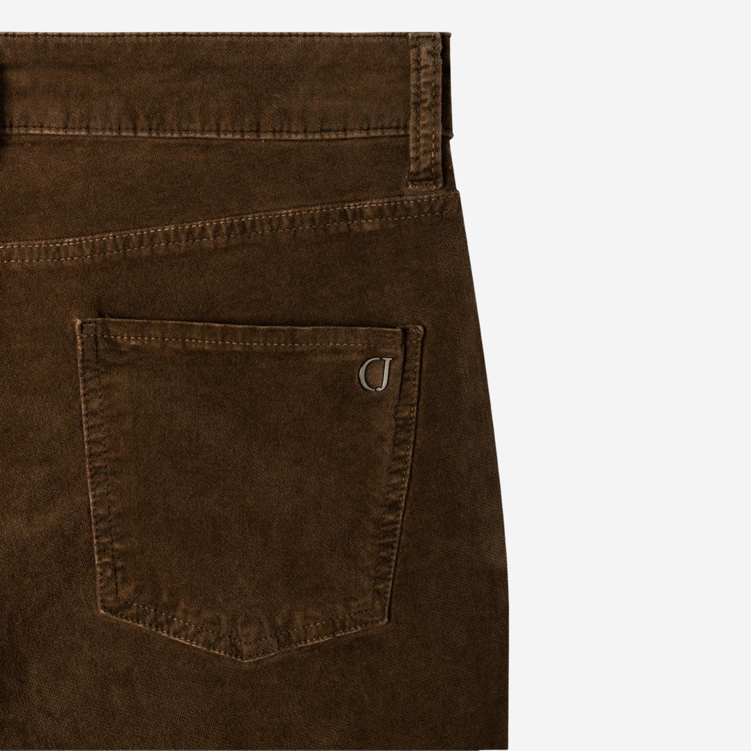 Piper Cropped Velvet Cacao Soul