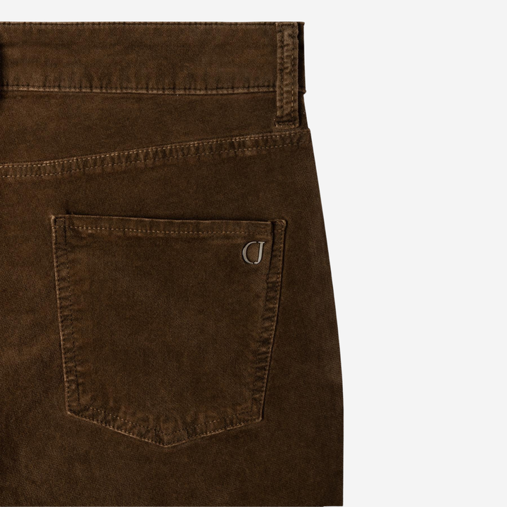 Piper Cropped Velvet Cacao Soul