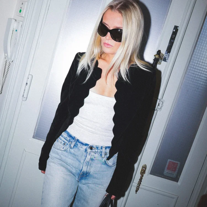 Velvet Scallop Jacket