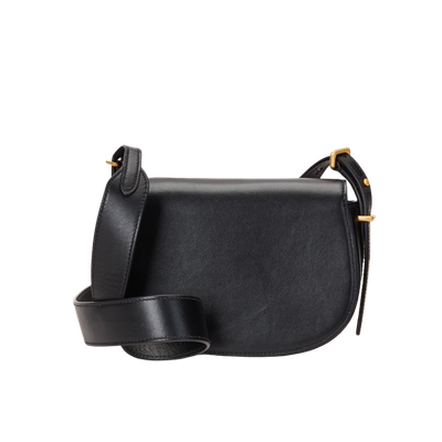 POLO ID LEATHER SADDLE BAG
