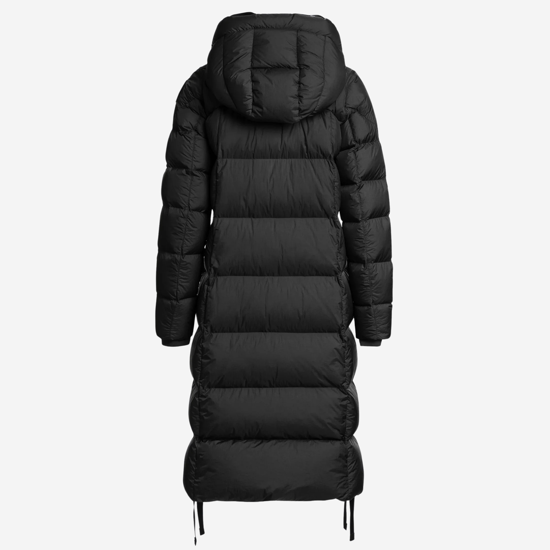 PANDA Long Down Jacket Black