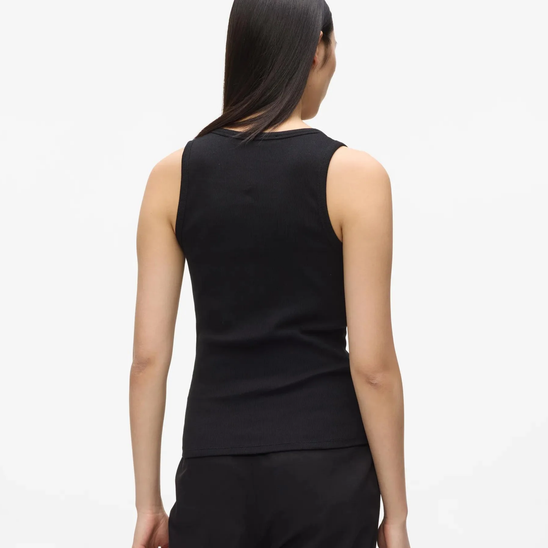 SIGNATURE TANK TOP BLACK